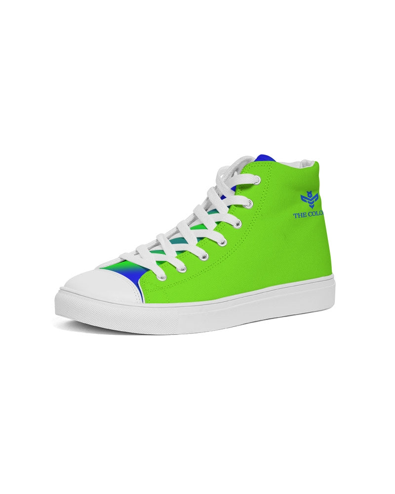 Lime Locos Men's Hightop Canvas Shoe