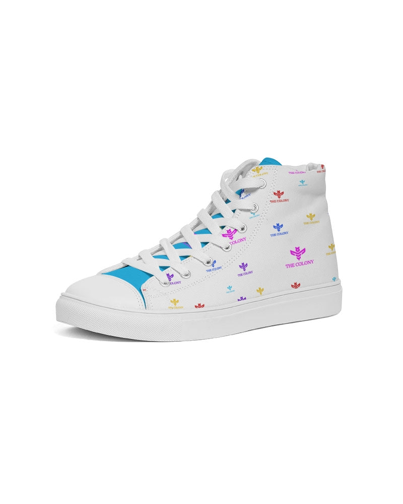 Logo Logic Men's Hightop Canvas Shoe