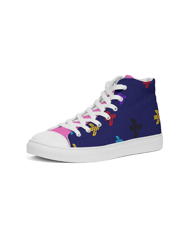 Blue K. Motens Women's Hightop Canvas Shoe