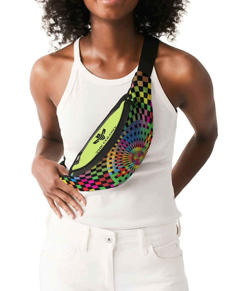 Psychedelic Mindset Crossbody Sling Bag