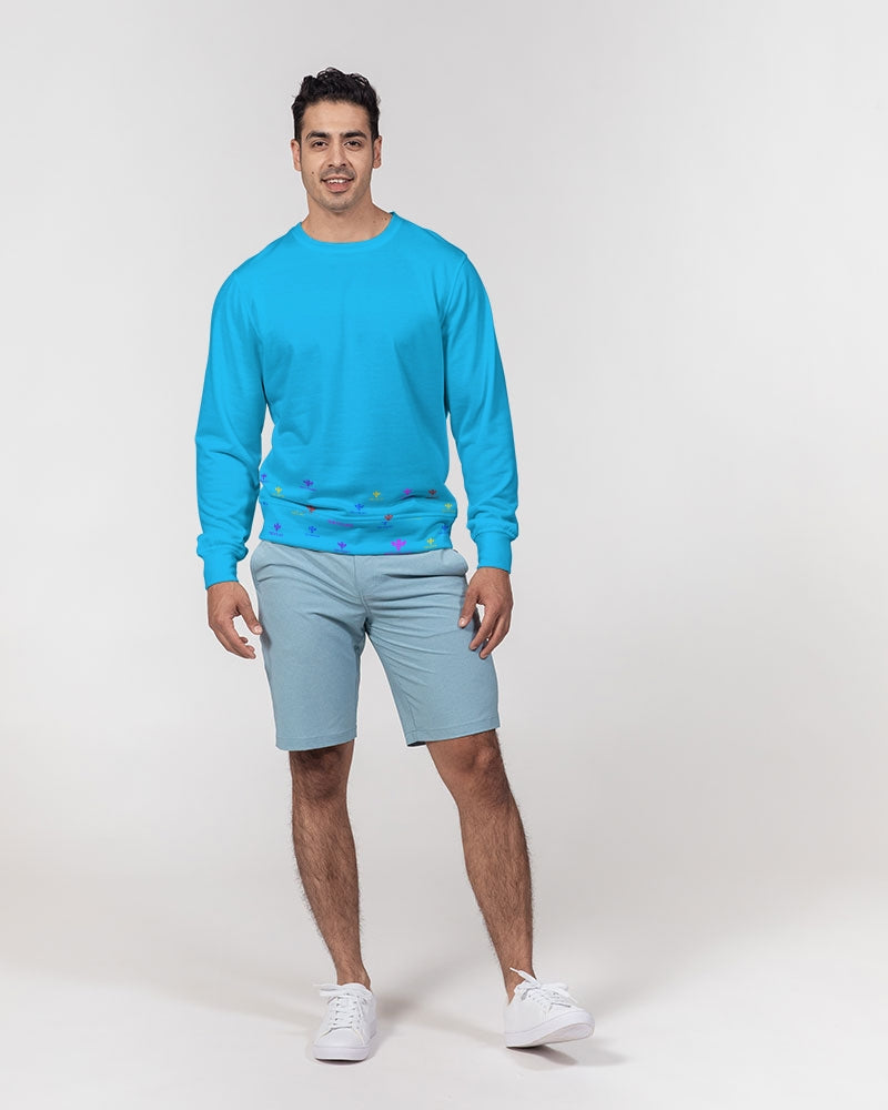 Sky's not even the limit Men's Classic French Terry Crewneck Pullover