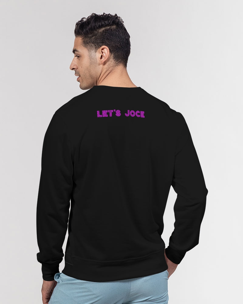 Jocin With Júsef Men's All-Over Print Classic French Terry Crewneck Pullover