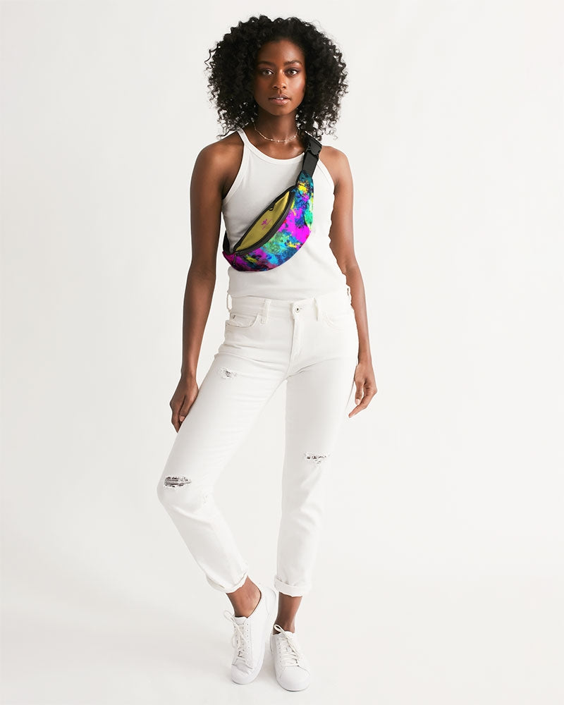 Color Tag Crossbody Sling Bag