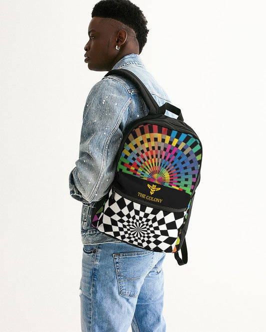 Psychedelic Mindset Small Canvas Backpack