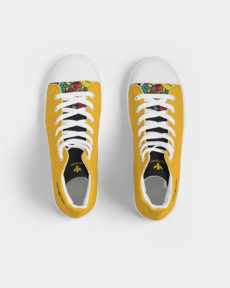 Kill Bill Vibes Men's Hightop Canvas Shoe