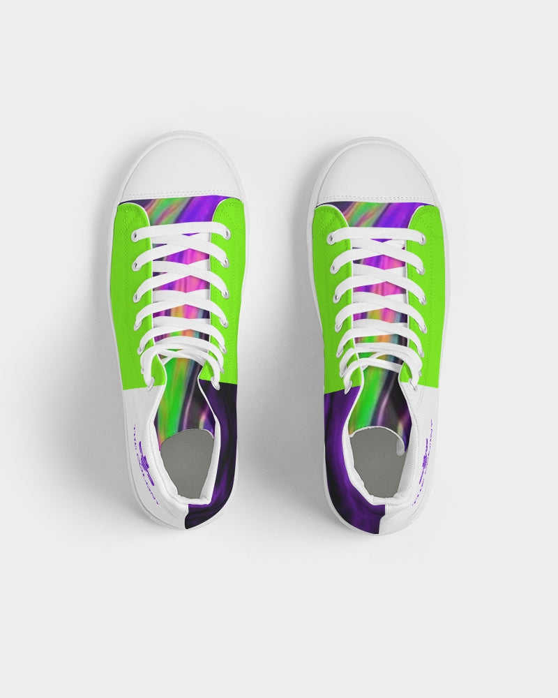 Mardi Gras Men's Hightop Canvas Shoe