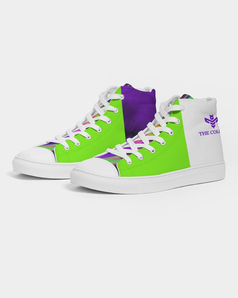 Mardi Gras Men's Hightop Canvas Shoe