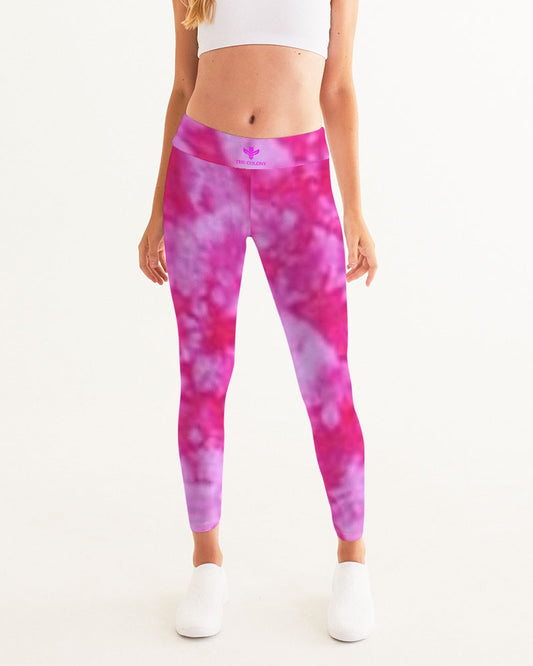 Pink Power Women's All-Over Print Yoga Pants