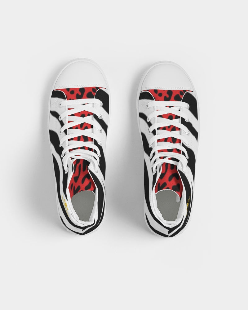 Jungle Fire Men's Hightop Canvas Shoe
