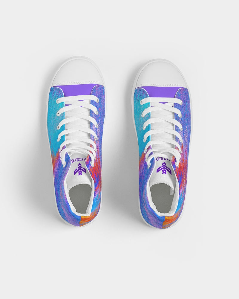 Color Blind Women's Hightop Canvas Shoe