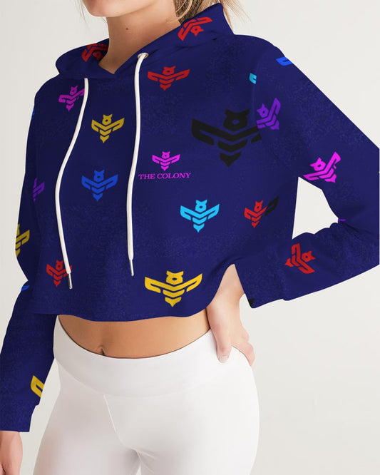 The Logo Lit Women's Cropped Hoodie