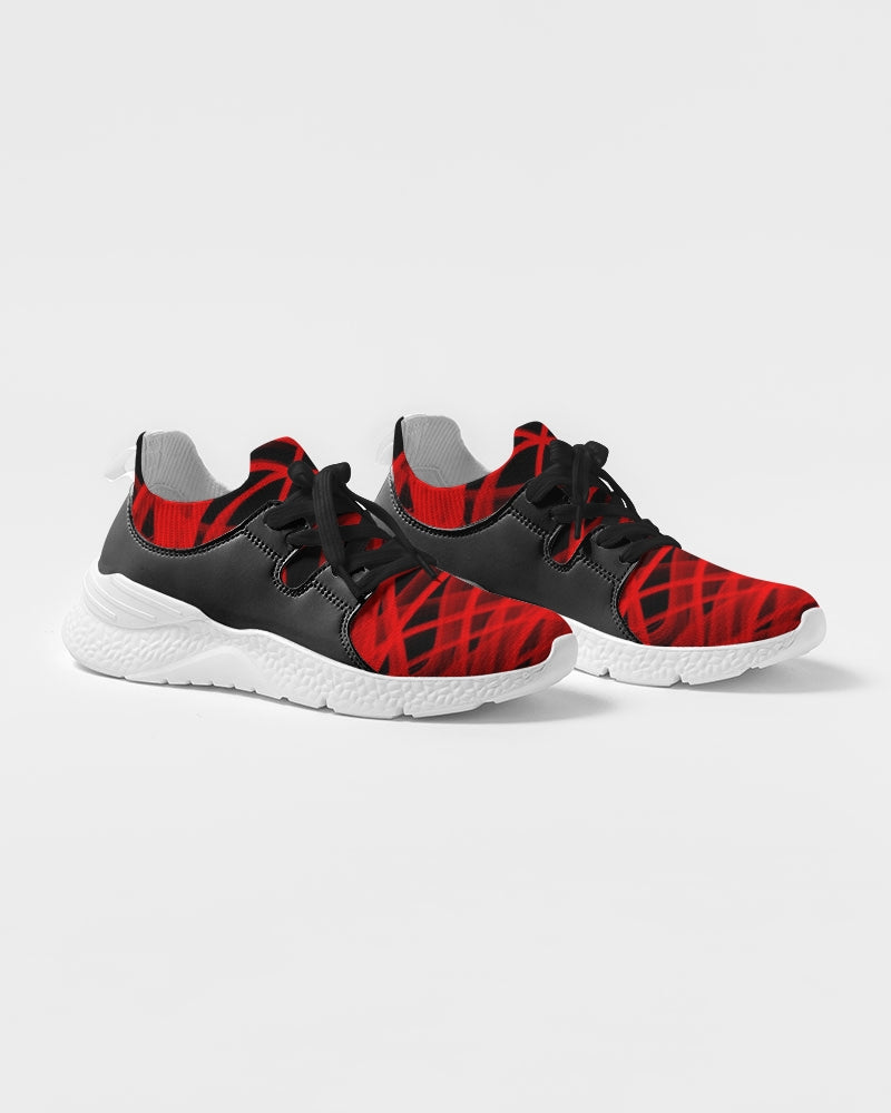 Red and Black Men's Two-Tone Sneaker