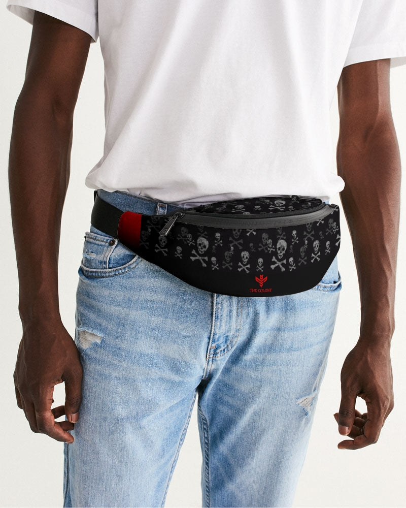 Skull Krusher's Red Redemption Crossbody Sling Bag