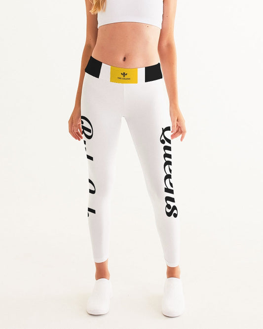 Queens Rule Ish Yoga Pants Women's All-Over Print Yoga Pants