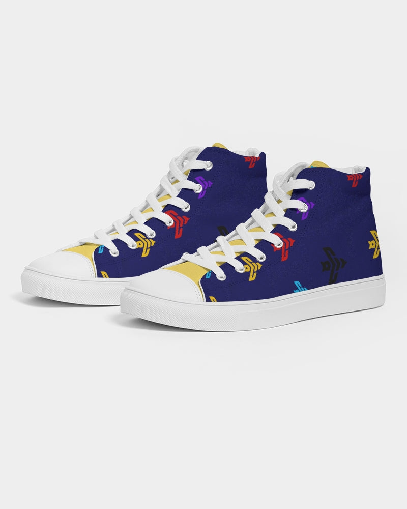 The Logo Lit Men's Hightop Canvas Shoe