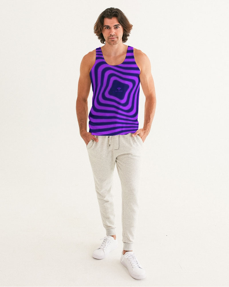 Purple Maze Men's Tank