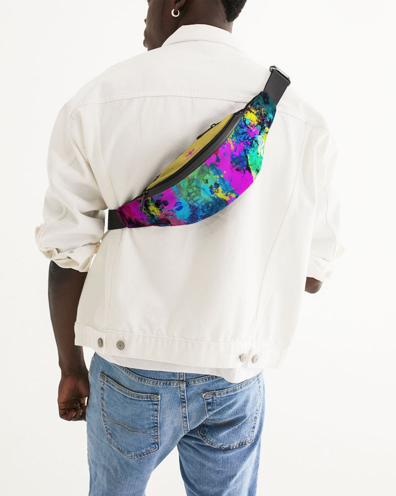 Color Tag Crossbody Sling Bag