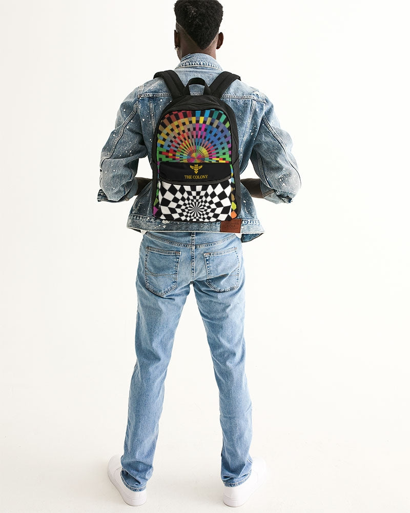 Psychedelic Mindset Small Canvas Backpack