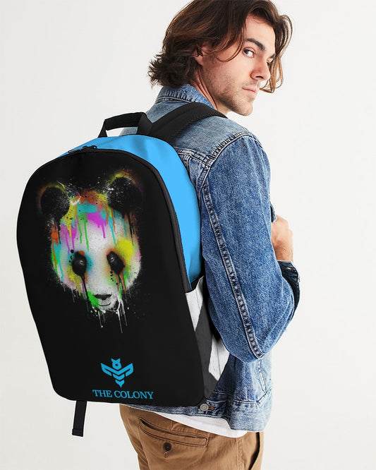 The Colony Graffiti Bear  Large Backpack