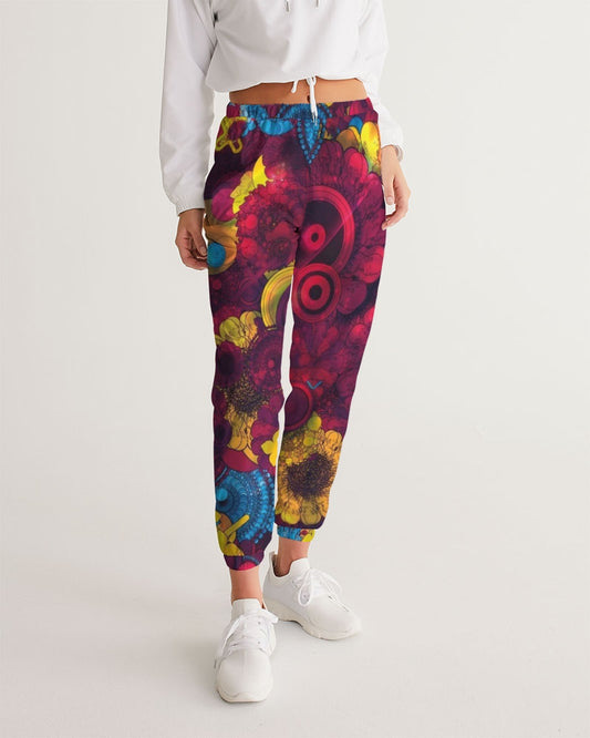 Color Explosion Women's All-Over Print Track Pants