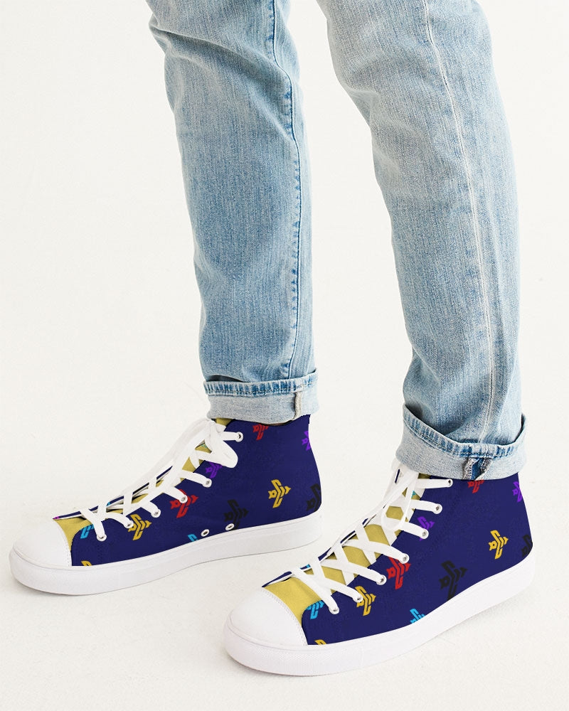 The Logo Lit Men's Hightop Canvas Shoe