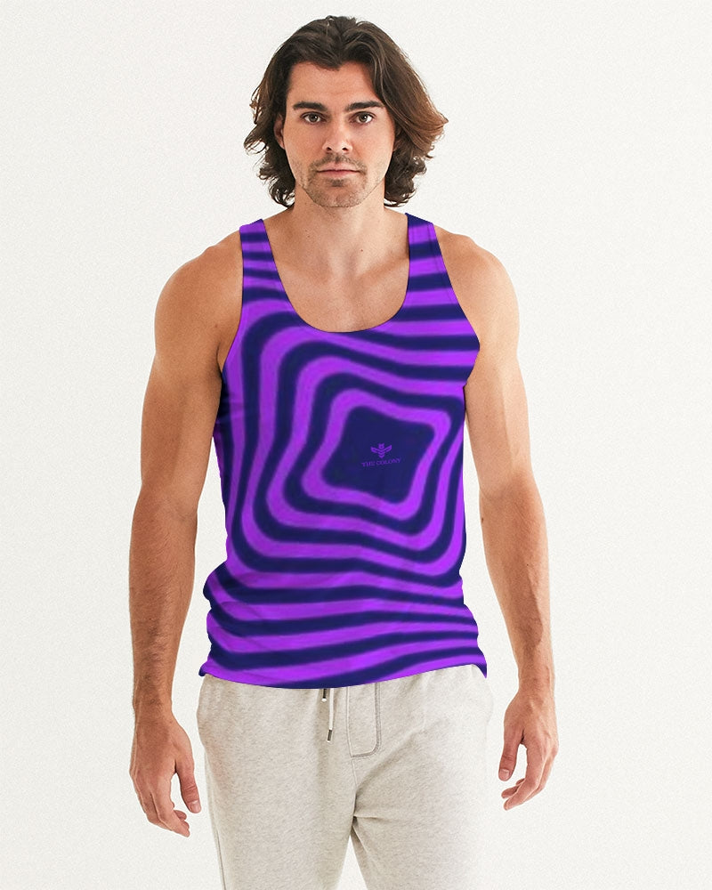 Purple Maze Men's Tank
