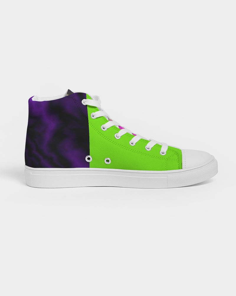 Mardi Gras Men's Hightop Canvas Shoe
