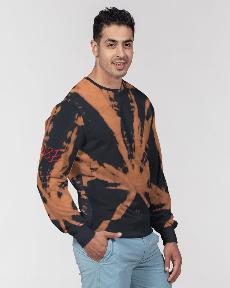 Tiger Eye Men's Classic French Terry Crewneck Pullover