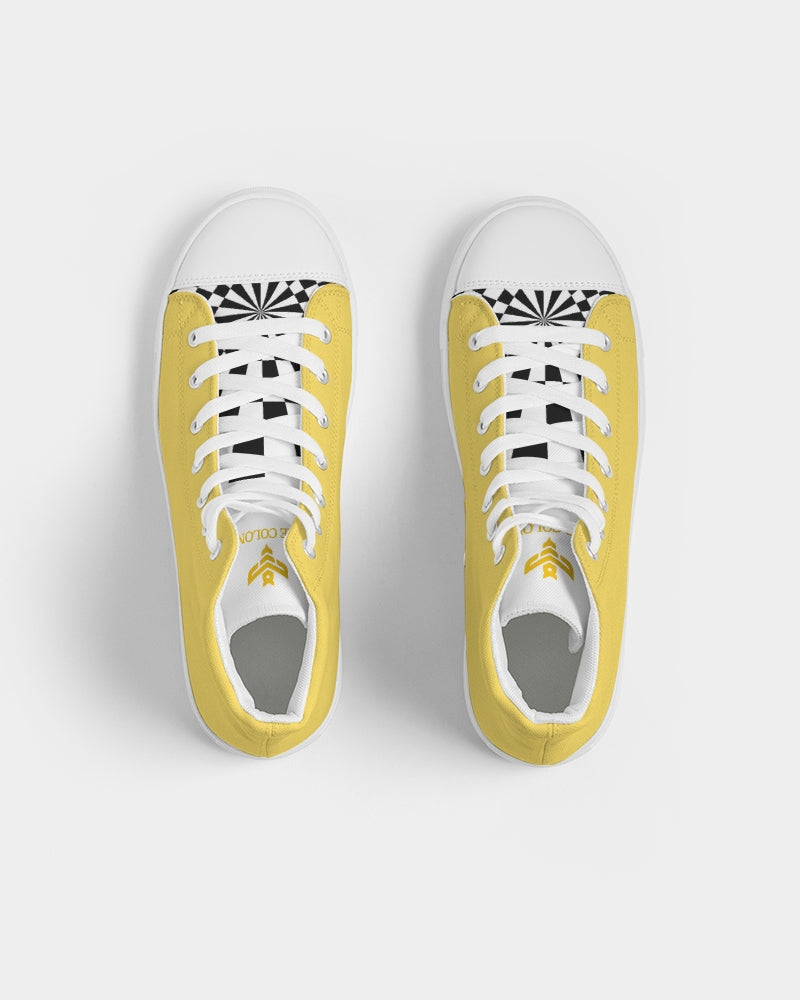 Sunsrise Hynotize Men's Hightop Canvas Shoe