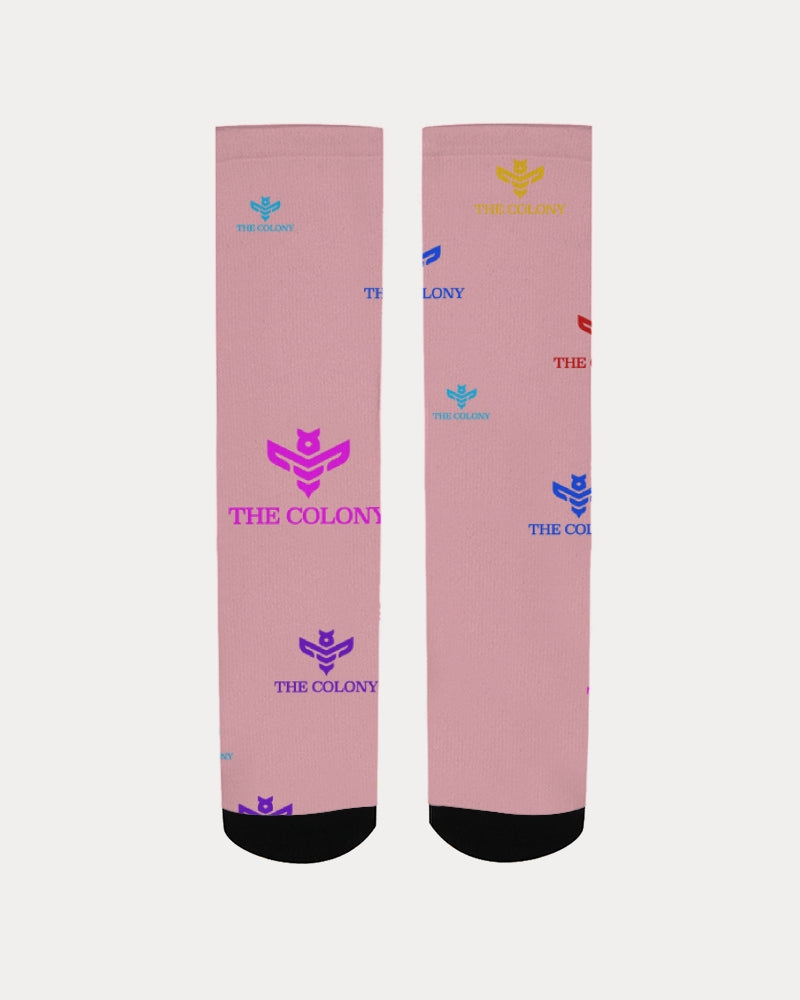 Pink Logo Women's Socks
