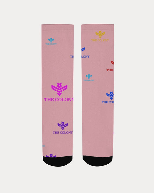 Pink Logo Women's Socks