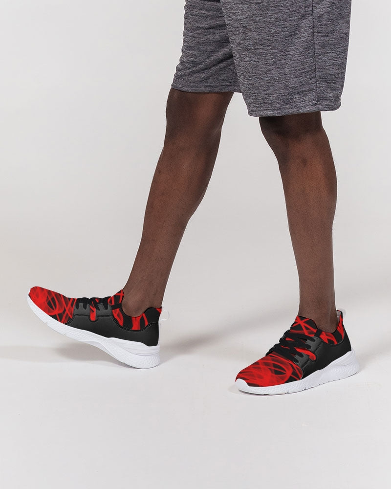 Red and Black Men's Two-Tone Sneaker