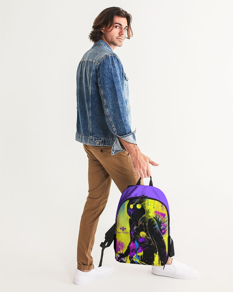 Purple Bandits Large Backpack