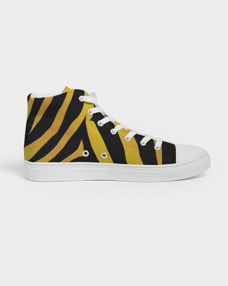 The Colony Animalistic nature Men's Hightop Canvas Shoe