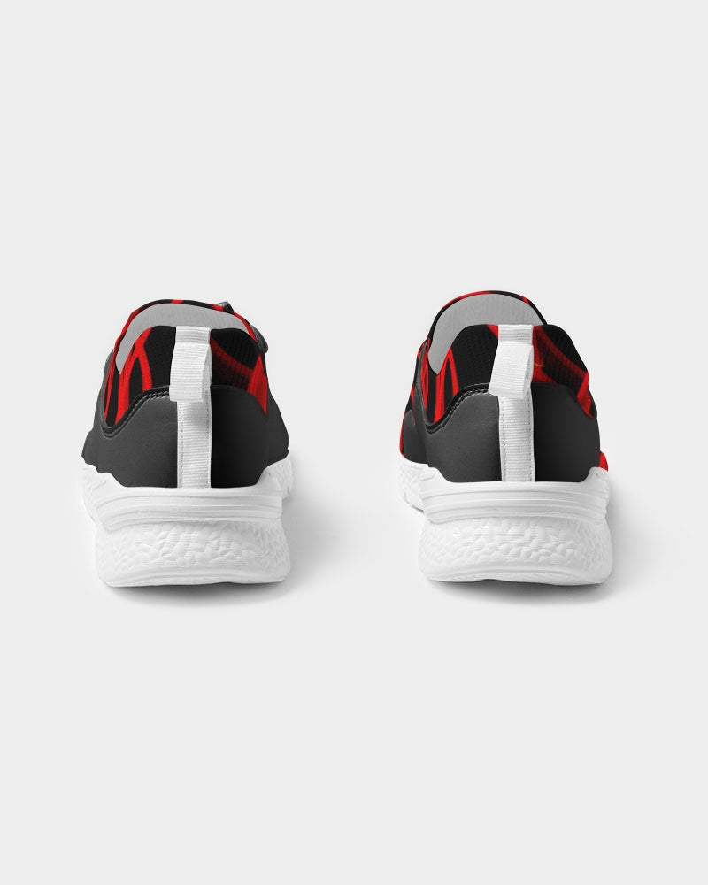 Red and Black Men's Two-Tone Sneaker