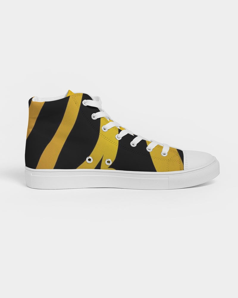 Animalistic Instincts  Women's Hightop Canvas Shoe