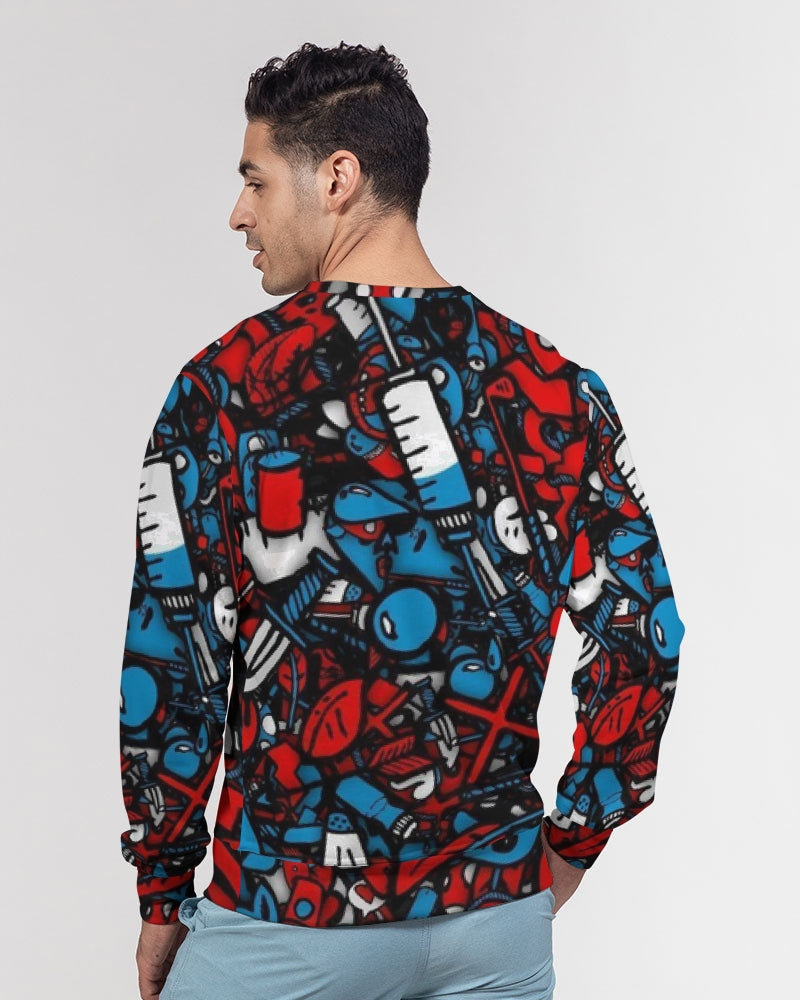 Influencers Men's Classic French Terry Crewneck Pullover