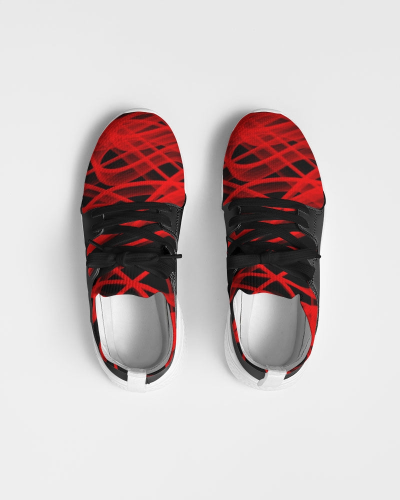 Red and Black Men's Two-Tone Sneaker