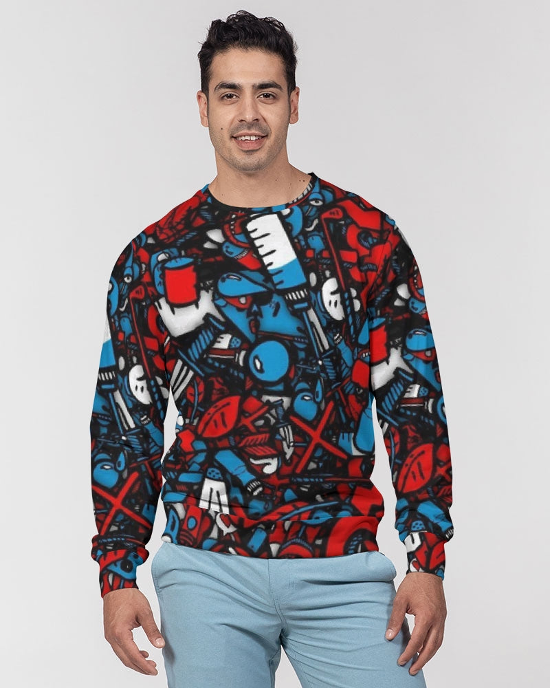 Influencers Men's Classic French Terry Crewneck Pullover