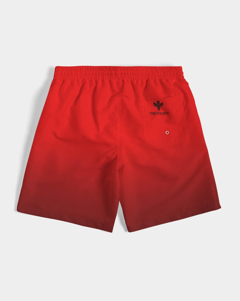 Signature Red Men's Swim Trunk