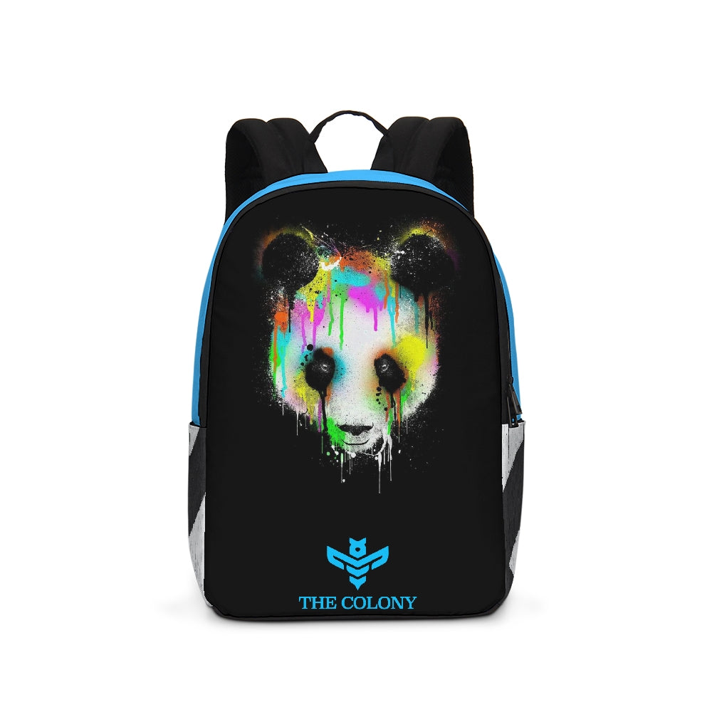 The Colony Graffiti Bear  Large Backpack