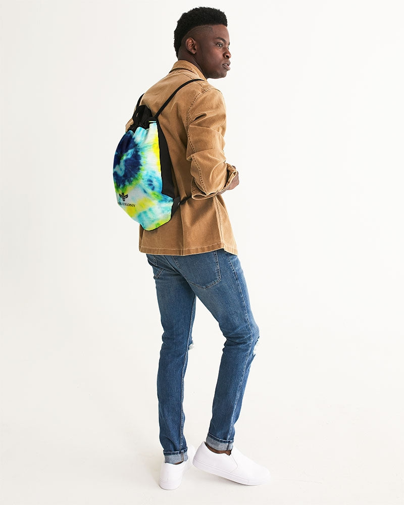 Sunlight in blueskies Canvas Drawstring Bag