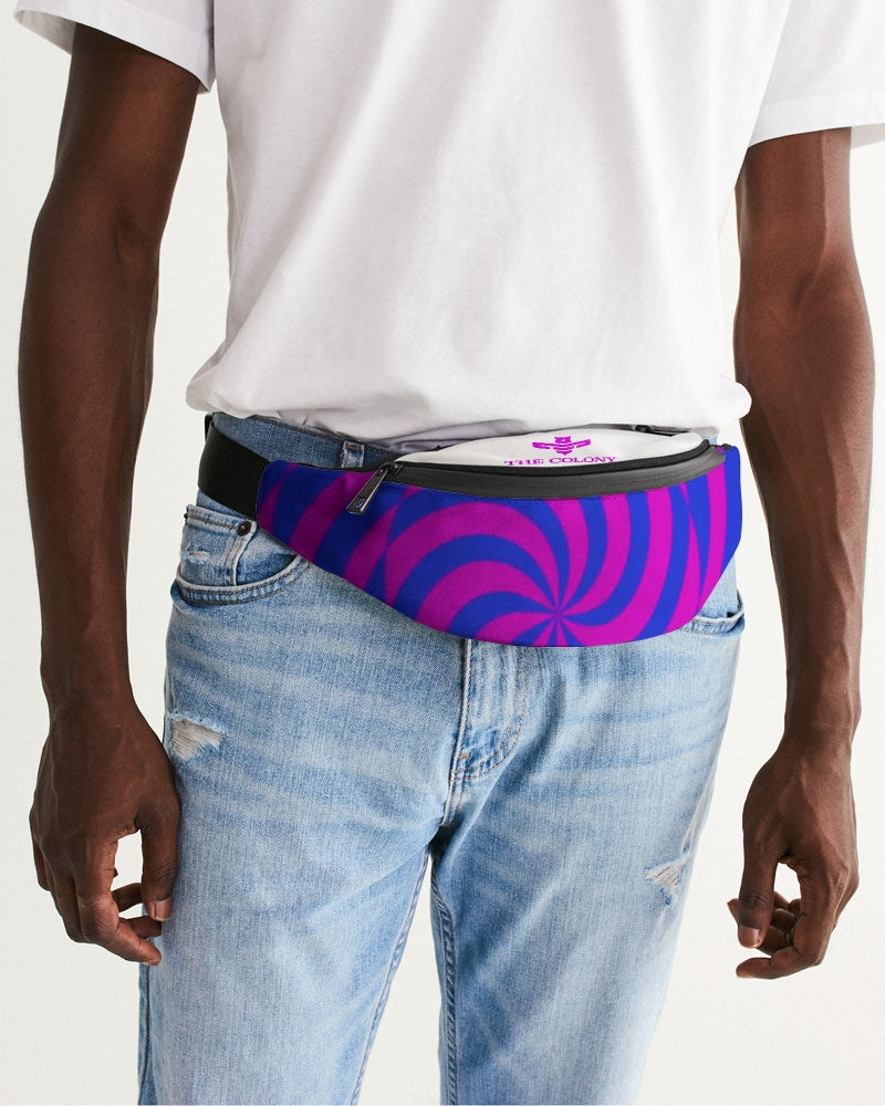 Purple Nostalgia Crossbody Sling Bag