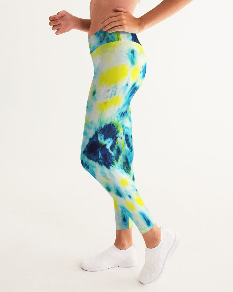 Sunlight in blueskies Women's All-Over Print Yoga Pants