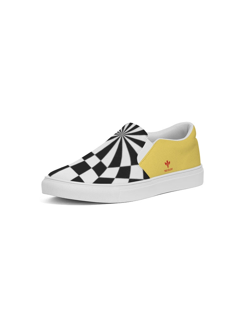 Hypnotiq Optiq Men's Slip-On Canvas Shoe