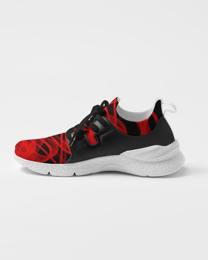 Red and Black Men's Two-Tone Sneaker