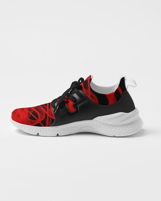 Red and Black Men's Two-Tone Sneaker