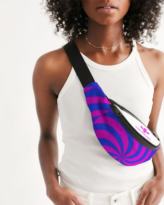 Purple Nostalgia Crossbody Sling Bag