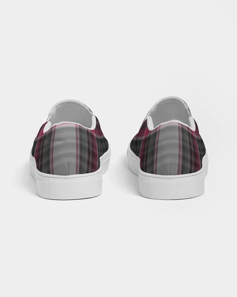 Plaid Women's Slip-On Canvas Shoe
