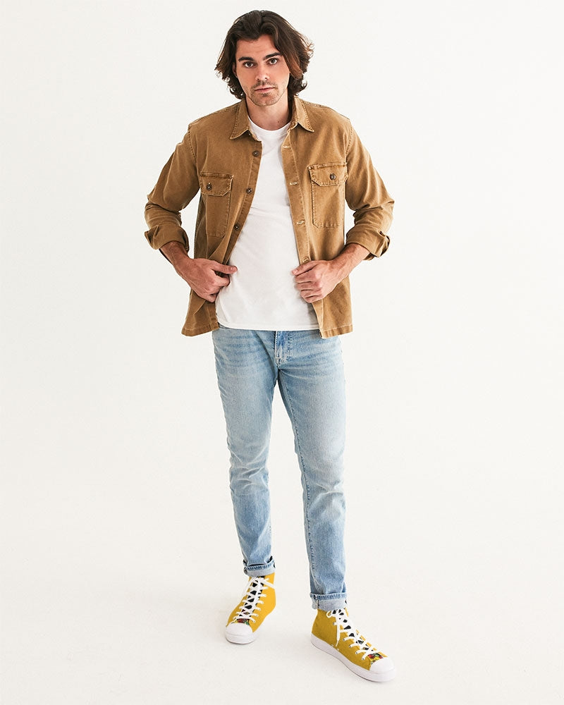 Kill Bill Vibes Men's Hightop Canvas Shoe